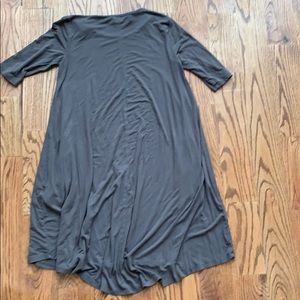 philosophy apparel elbow sleeve knit swing dress